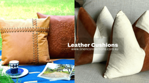 Check Out Our Top-Notch Leather Cushions at Linenconnections